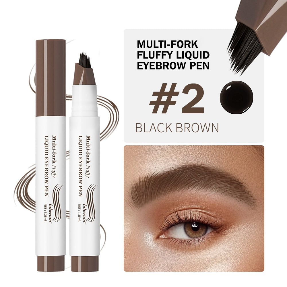 Crayon de sourcils en peluche d'eau imperméable Et durable