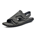 Chaussures de plage antidérapantes en cuir véritable