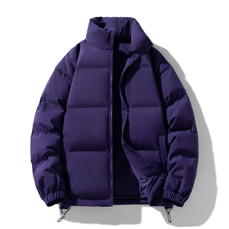 Chaud épais vers le bas Casual Loose Coton Veste rembourrée Couple