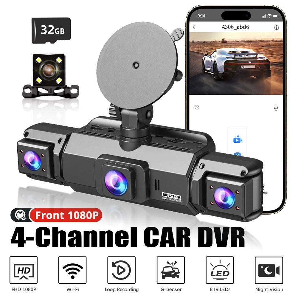 1080P HD Night Vision Dash Cam
