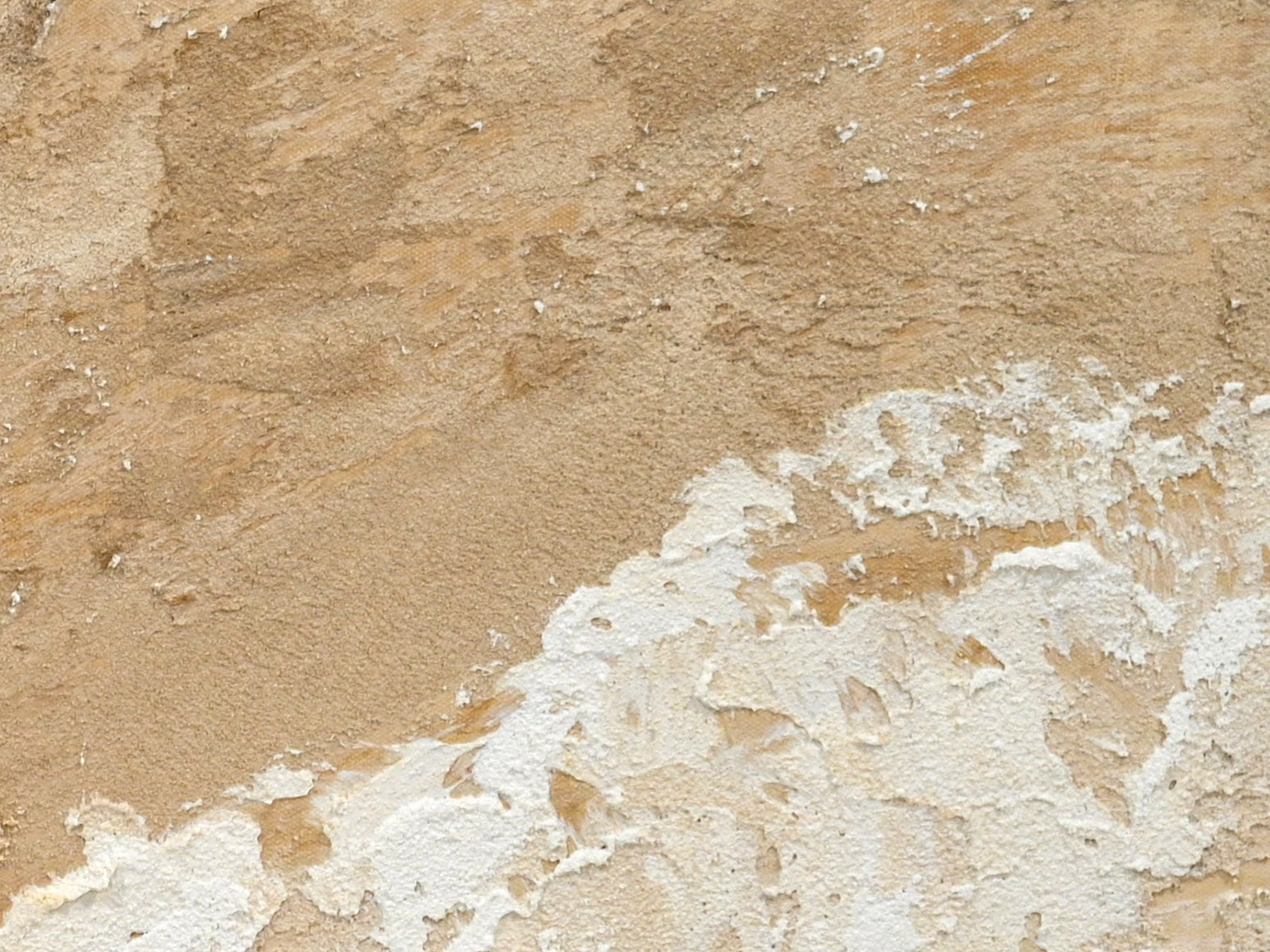 24x48 Neutre Plage Paysage Toile Wall Art
