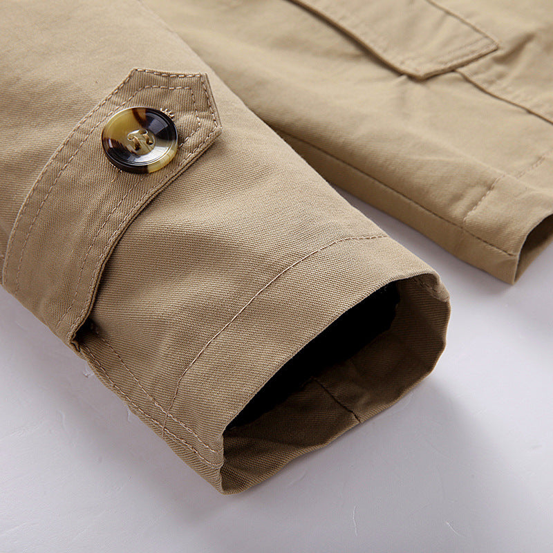 Léger Lavable Casual Mid Longueur Veste