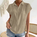 Chemise à manches courtes à manches courtes à manches courtes pour femmes