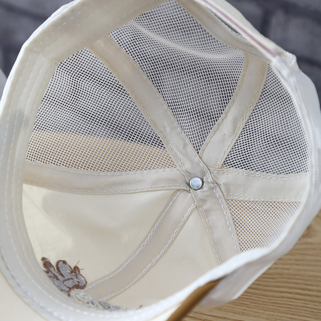 Garçons et filles à vélo à la lettre Puppy-pattern Base décontractée à séchage rapide