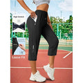 Pantalons de culture en glace à séchage rapide casual sportif pour femmes