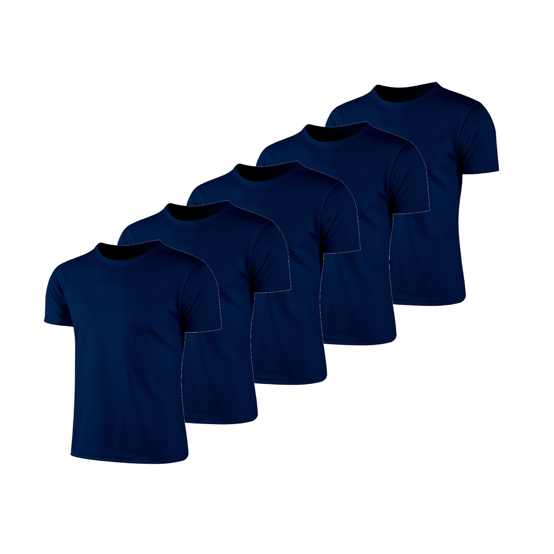 Hommes Col d'équipage Quick Dry manches courtes T Shirts Populaire Européen American Sports Plus Taille T
