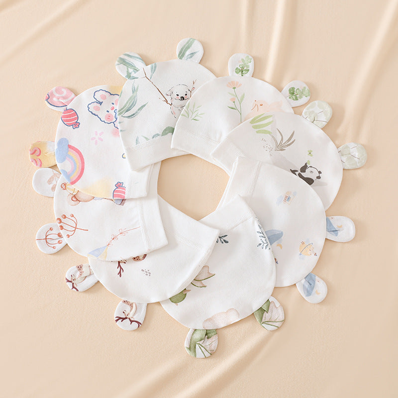Chapeau bébé porte de protection en coton double couche