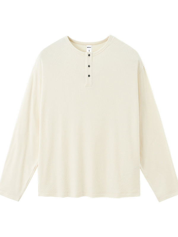 T-Shirt Casual Top de la marque de mode Cleanfit couleur pure
