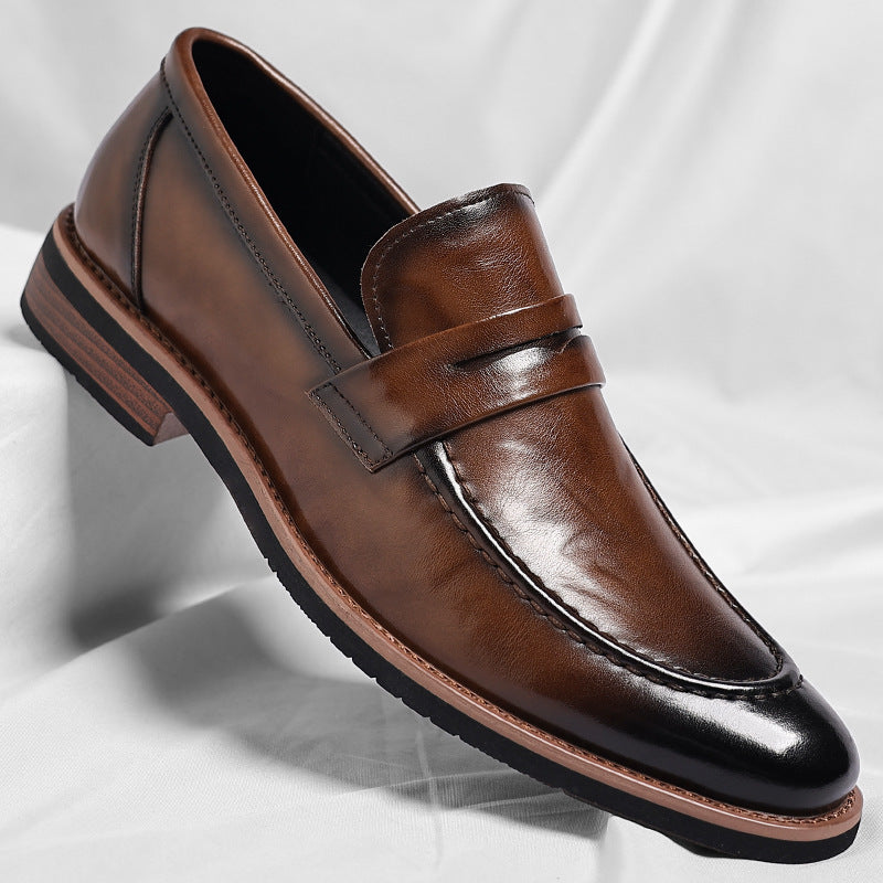 Oxford Leather Hommes Pointed-toe Robe Chaussures d'affaires