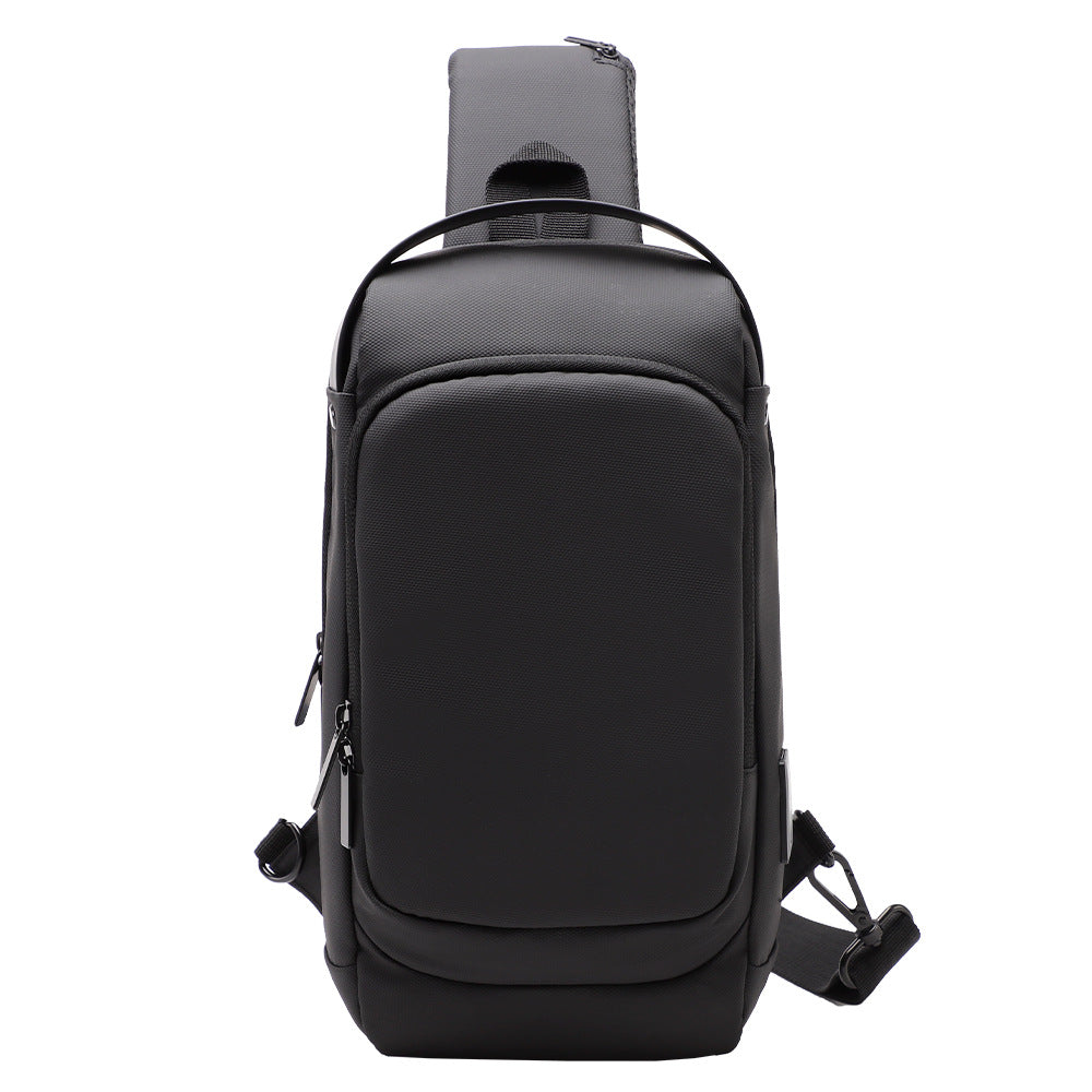 Sac d'épaule de charge USB Crossbody sport pour hommes