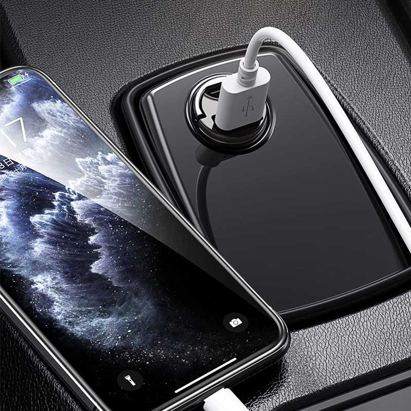 One For Two Usb Cigarette Lighter Conversion Plug pour Steam Mini