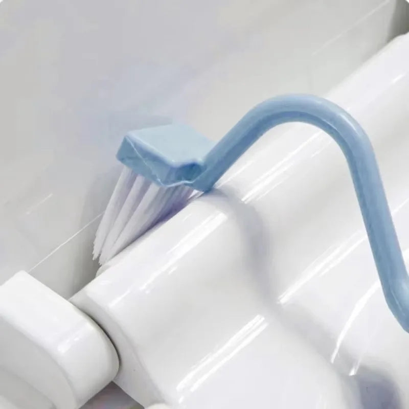 Toilette Courbée Brosse de nettoyage Gap outil Salle de bain Accessoire Long Poignée Wall Mounted Toilette S
