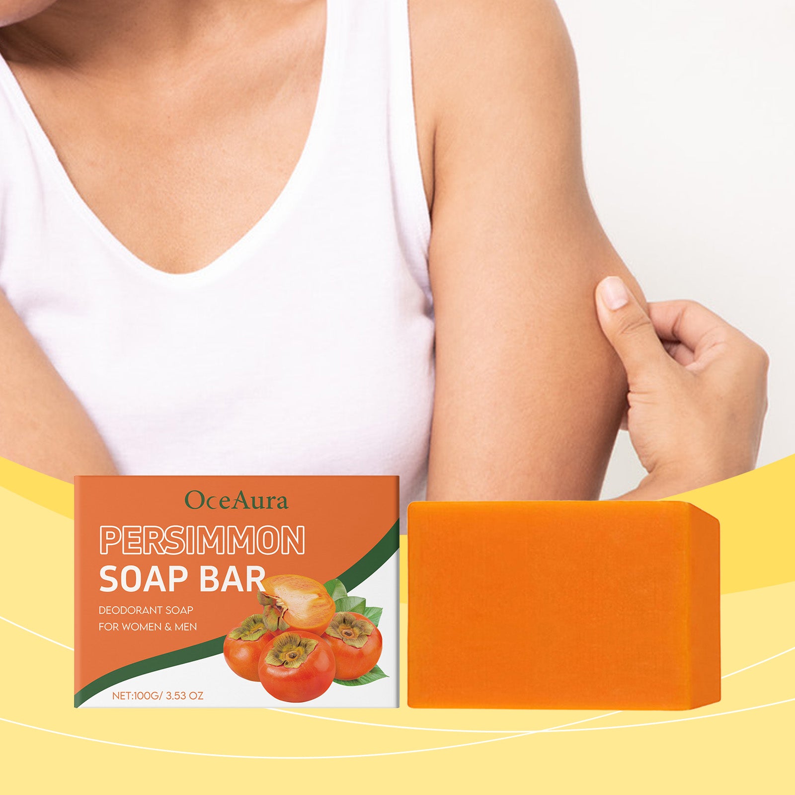Savon de bain Persimmon 1 00g 1 Boîte