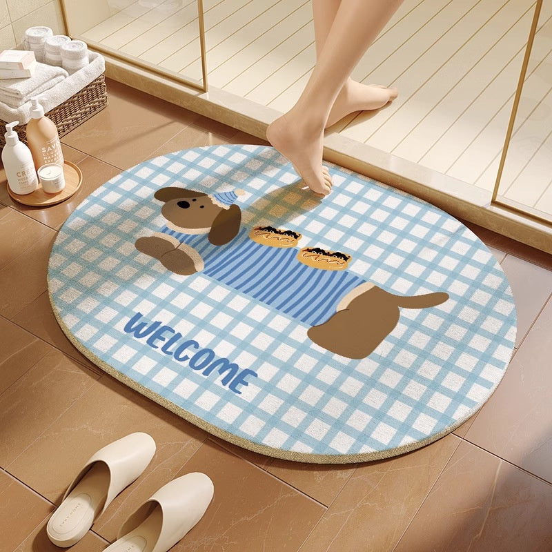Tapis de sol en silice à séchage rapide