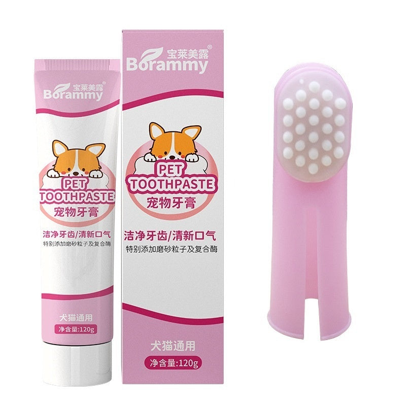 120g Chien Brosse dentaire Soins buccaux Dentifrice de chat comestible