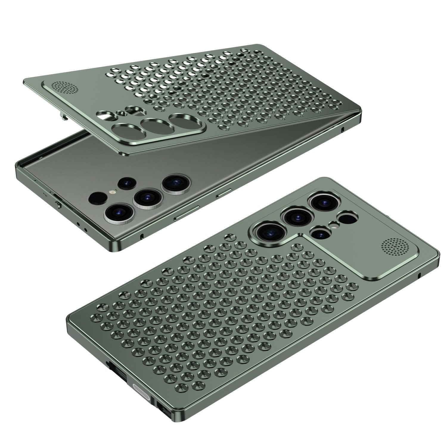 S25ULTRA Aromatherapy Ressort fixation Shell alliage d'aluminium dissipation de chaleur