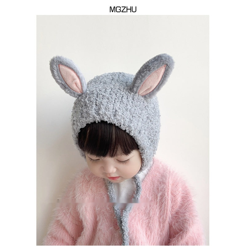 Chapeau de bébé Automne et hiver épaississant Chapeau tricoté
