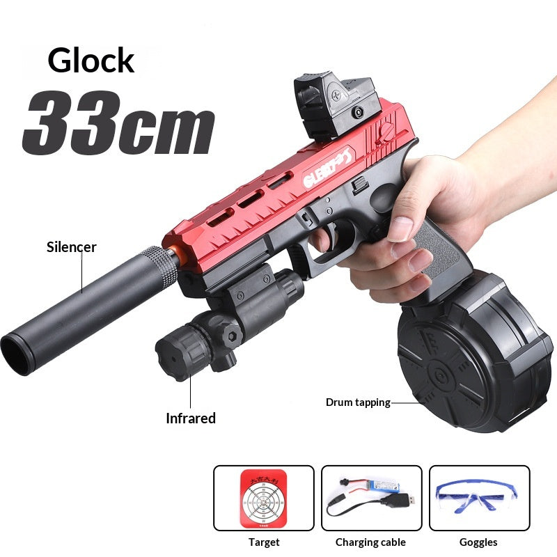 Gun électrique à jouets entièrement automatique pour enfants