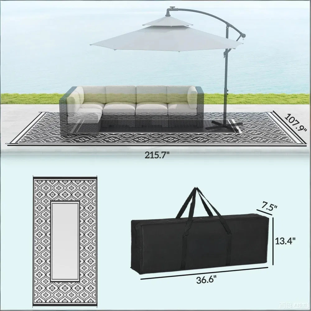Rug extérieur réversible