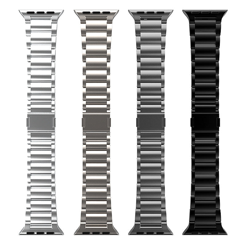 Bracelet de montre en alliage de titane magnétique pour femmes