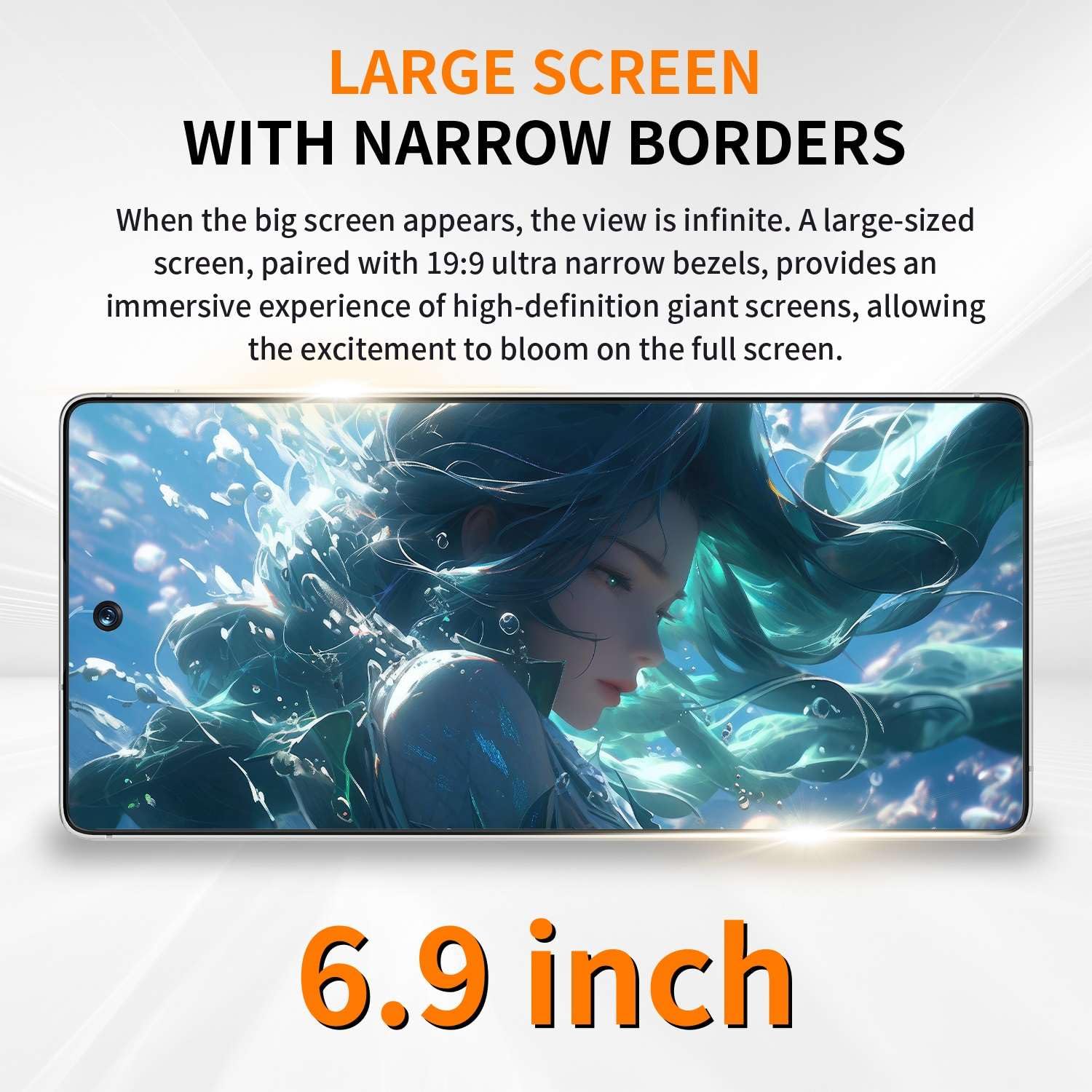 C25 Ultra Unlocked Téléphone avec NFC12-512 Go Smartphone 8000mAh 6,9 HD Grand écran Android 1