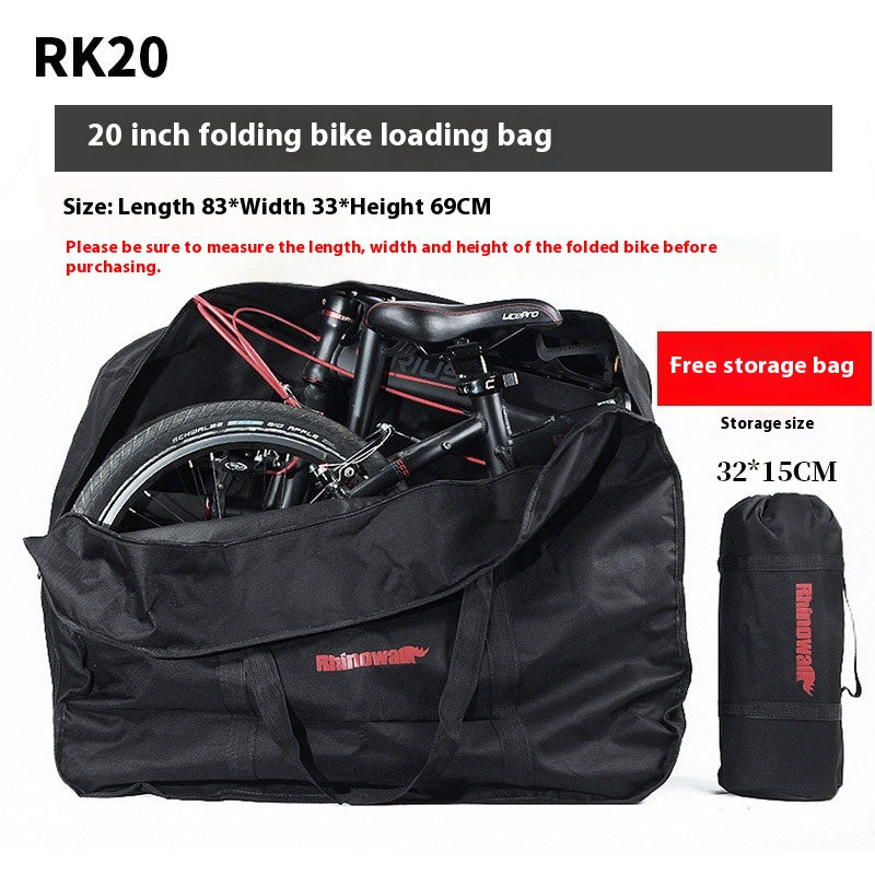 Sac à bagages pliant pour vélo portable