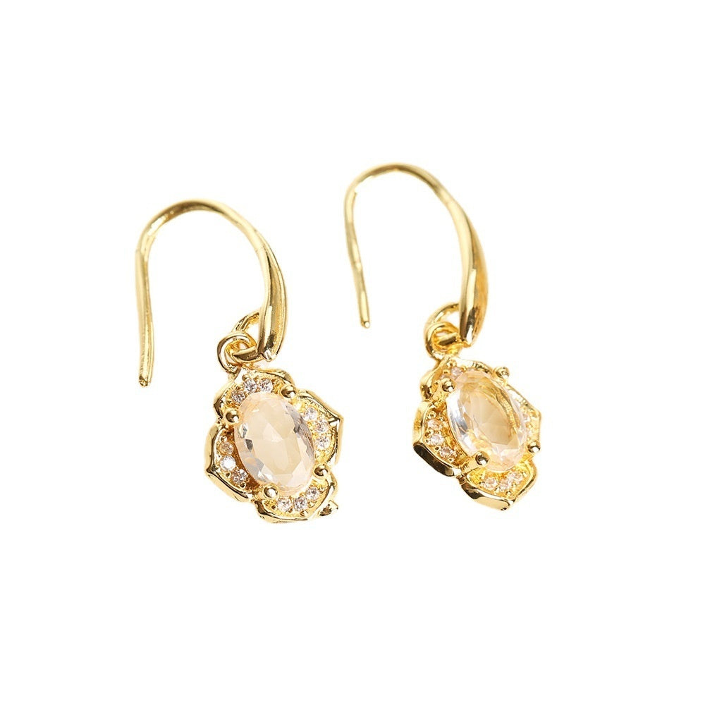 Set de trois pièces en cristal micro-inlaid Zircon