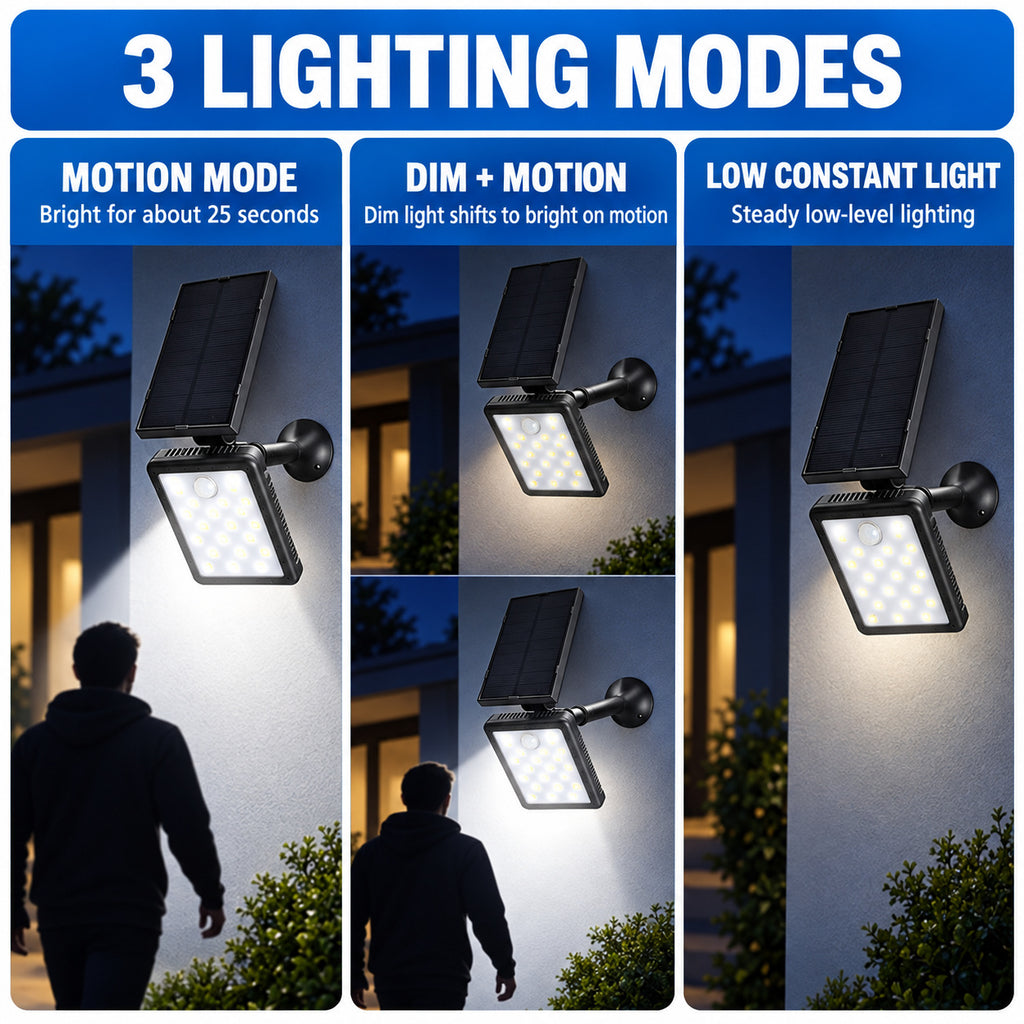 Capteur de mouvement rechargeable solaire LED lampe de travail 1500mAh pour auto W775A 1x 18650 Ba