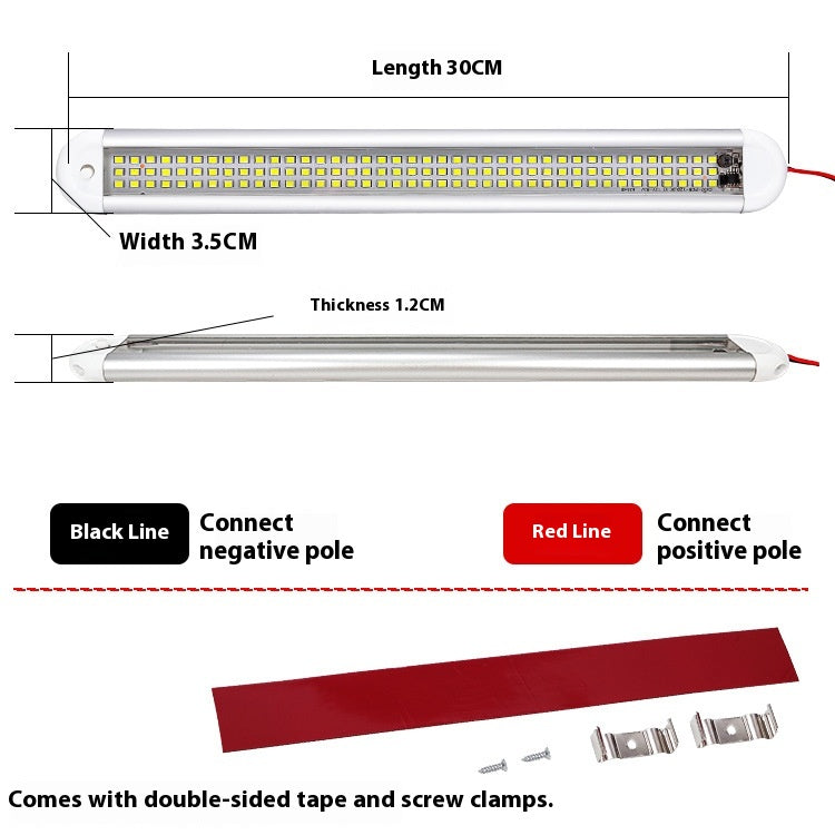 Trois rangées de 120 perles Super lumière de lecture LED