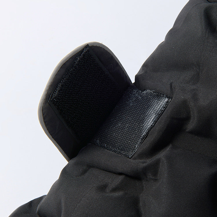 Veste Velcro résistant à l'eau et au vent pour chiens moyens à grands