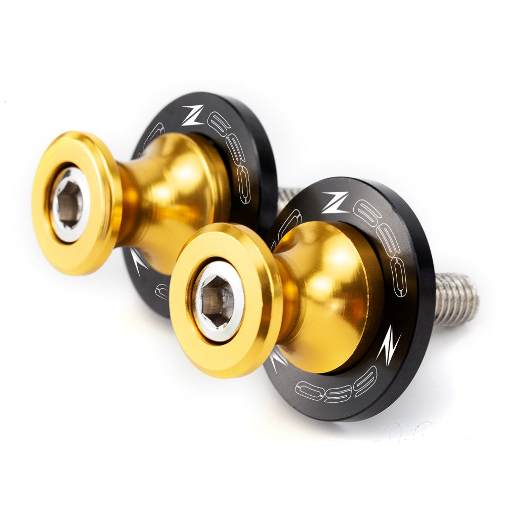 9Color Z900 Z 900 Z650 Z 650 8MM Accessoires de moto Bobines de bras d'échangisme CNC Support de slider S