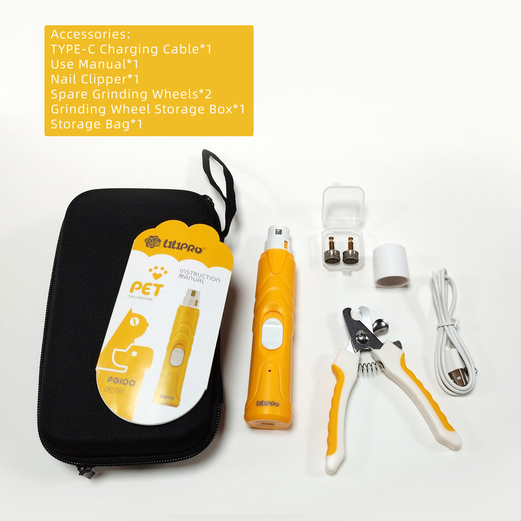 Electric Cat Nail Grinder – nail grooming kit