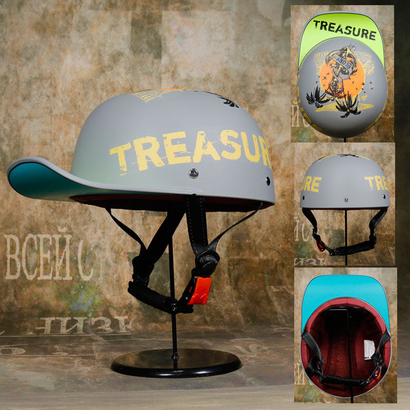 Voiture de voiture demi casque Scooter Scoop Casque