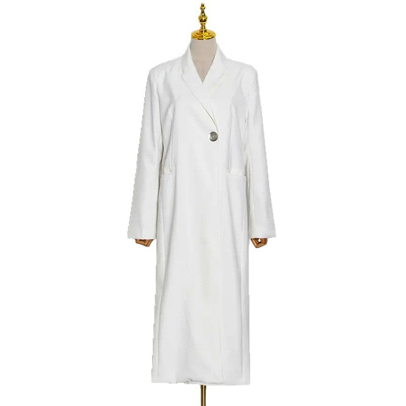 Manteau de trench pour femmes d'inspiration blazer