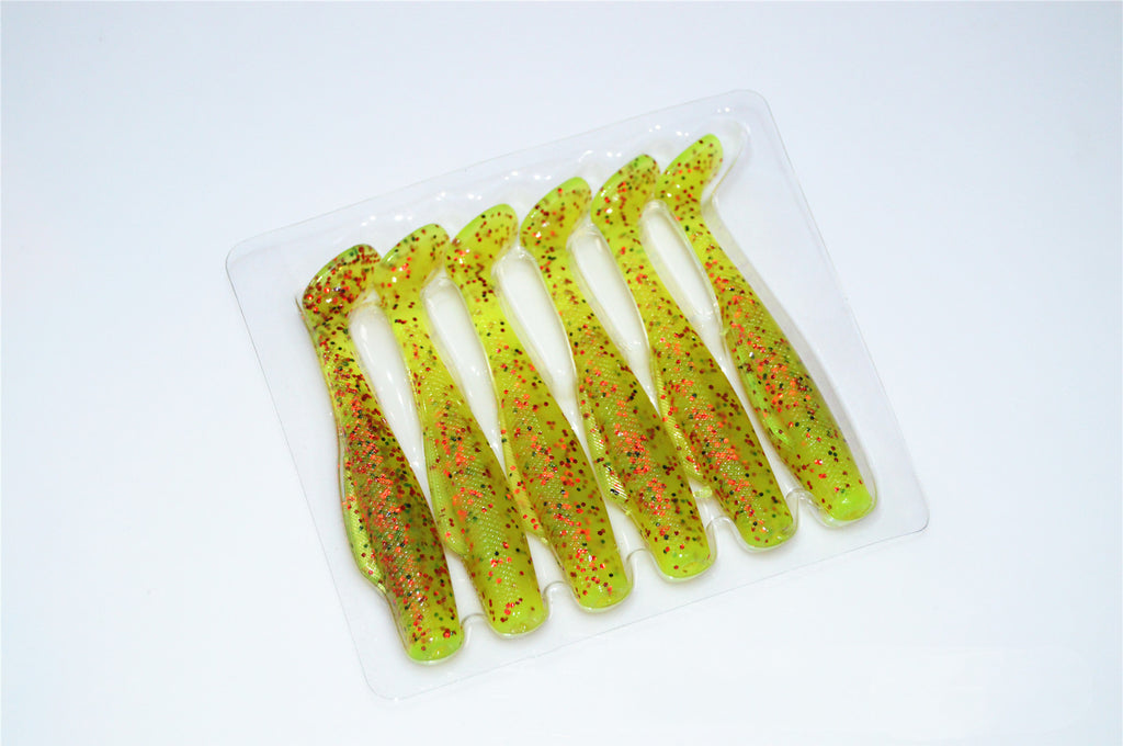 Ensemble multicolore en T-tail Lure Soft Bait