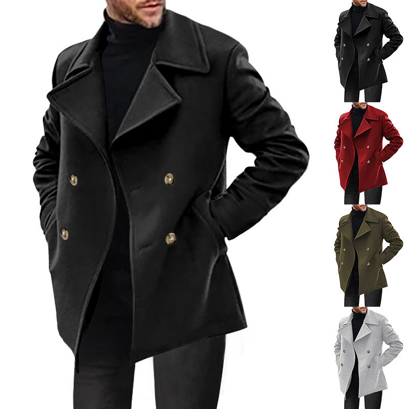Arrivée Printemps & Automne Mid-long manteau pour les hommes pour les sites indépendants