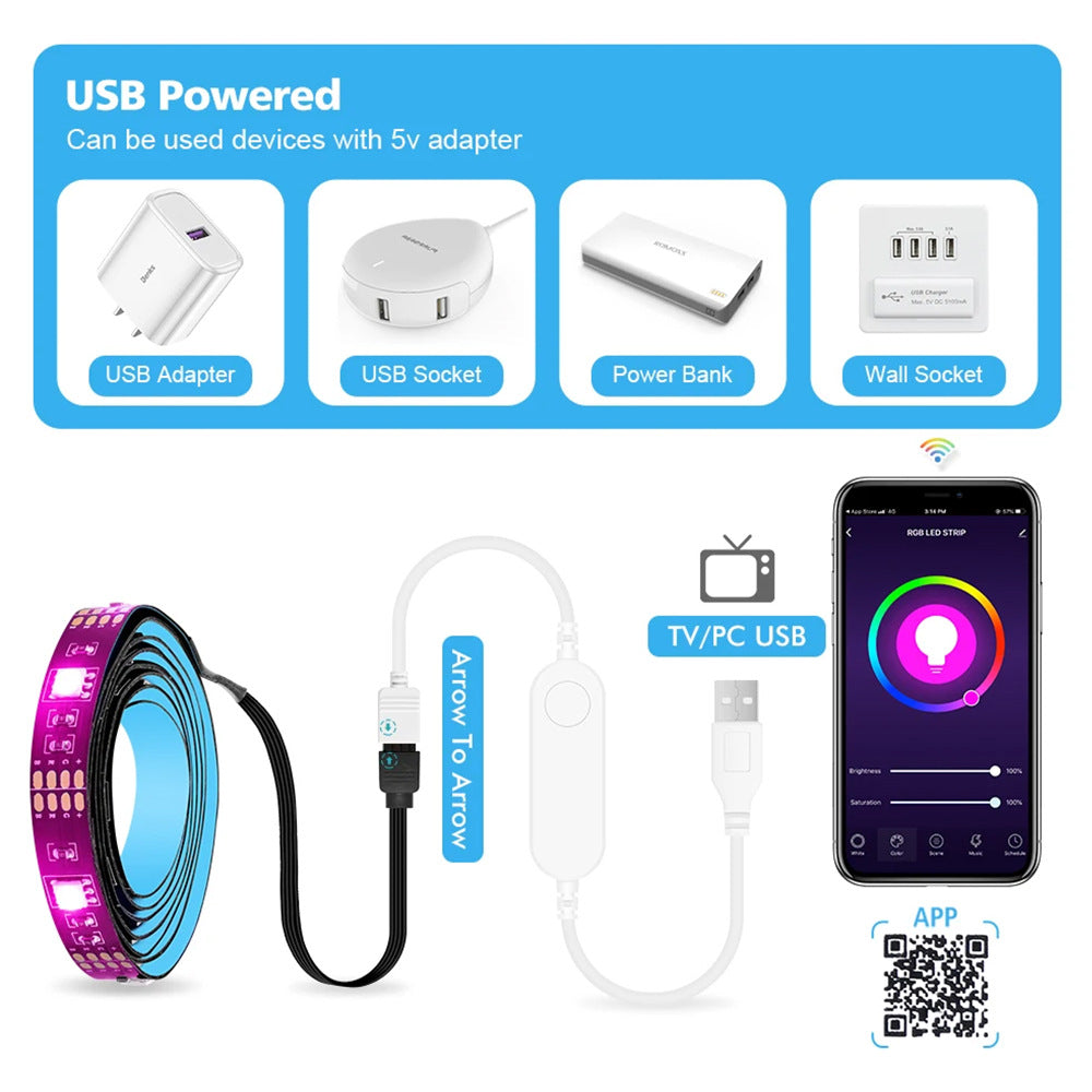 Graffiti WiFi Smart RGB Light Strip