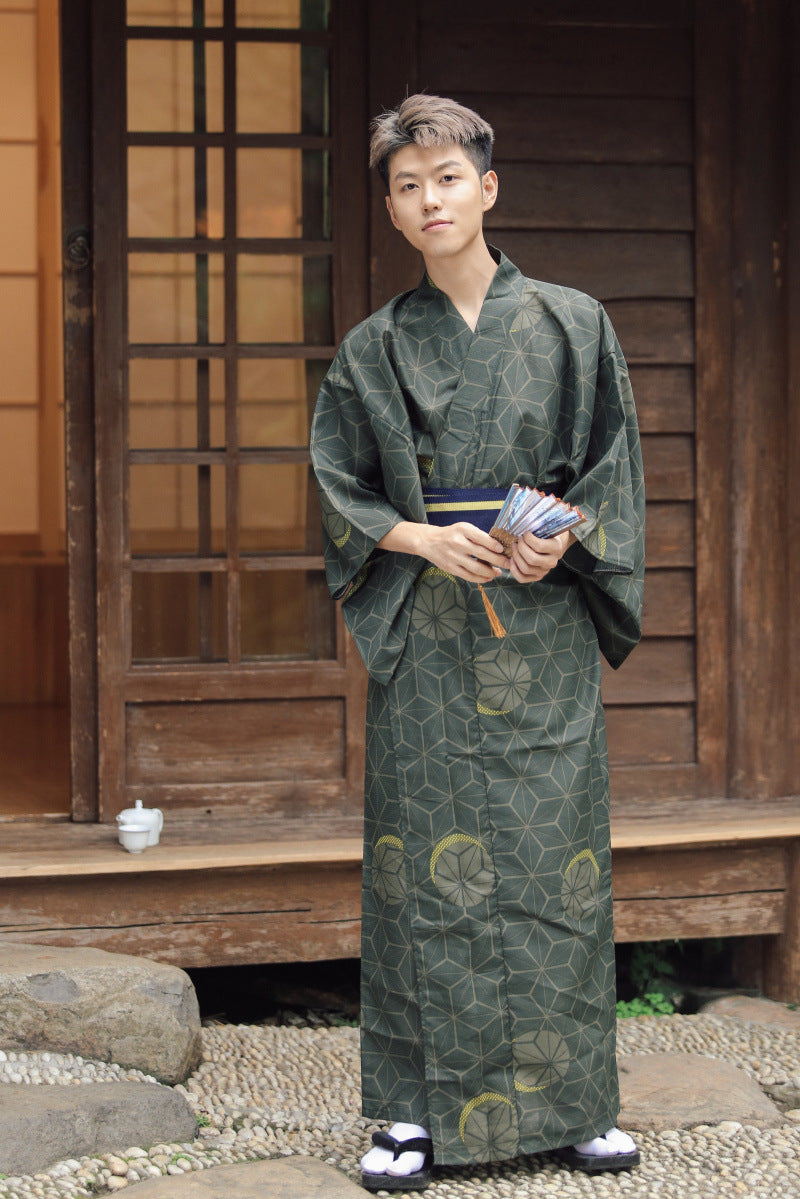 Japonais Kimono Homme traditionnel Samurai Gentleman