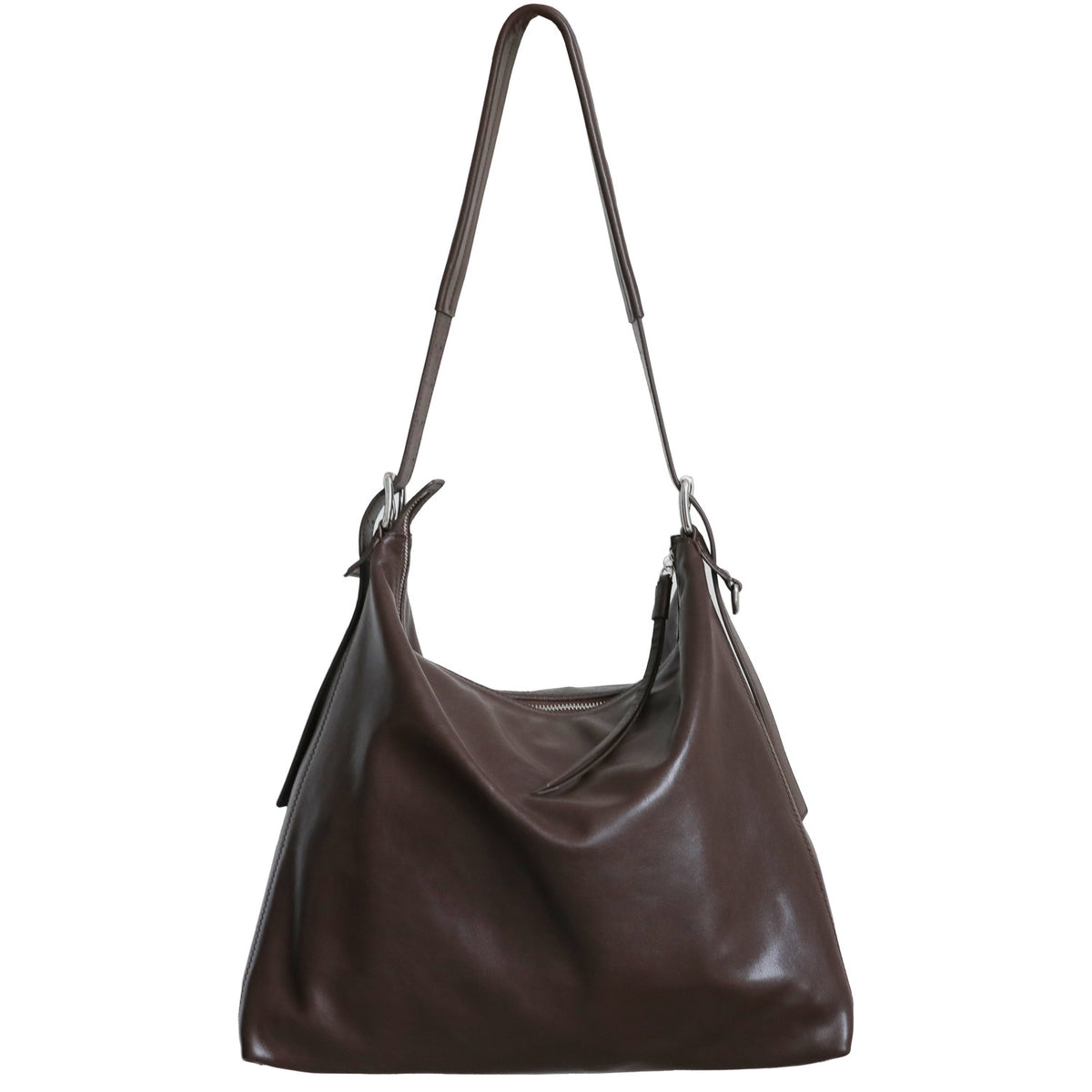Grande capacité Épaule Vintage Versatile Relaxed style Crossbody Sac
