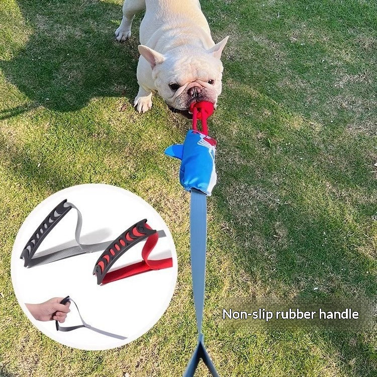 Traitement d'endurance spécifique aux grands chiens pour les jeux interactifs de noeuds