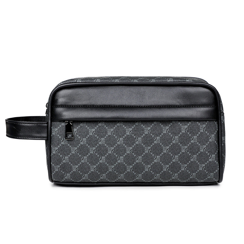 Sac à main imprimé de mode vintage pour hommes