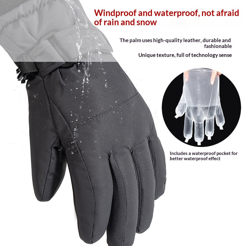 Gants de ski d'hiver pour adolescents
