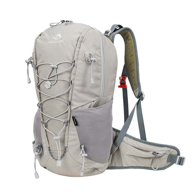 Sac à dos de randonnée pliable pliable zippé extérieur haute capacité