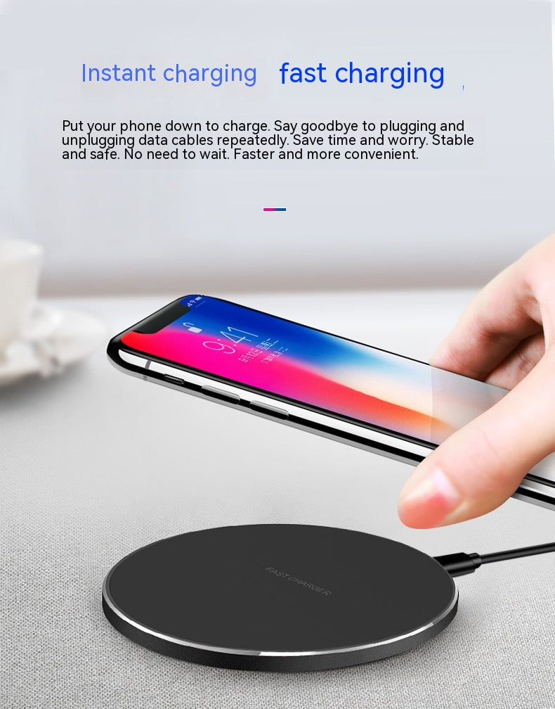 Alliage de chargeur de téléphone sans fil en aluminium