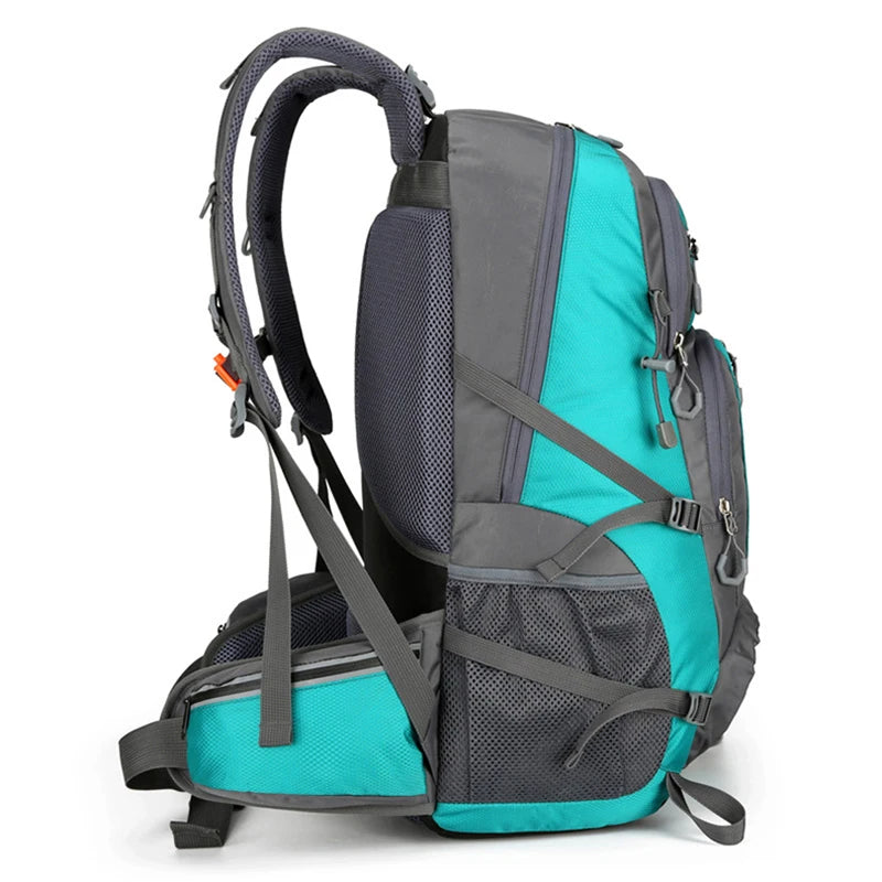 50L Sac à dos de pêche Grande capacité Sacs de camping Sports de plein air Randonnée Trekking Escalade Tr