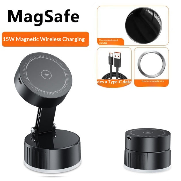 Pratique Bureau magnétique de navigation Car Chargeur de téléphone de voiture