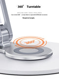 Compact et portable sur tablette mobile rotative à 360 degrés
