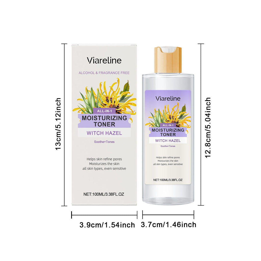 Viareline sorcière Hazel Aloe visage toner hydratant