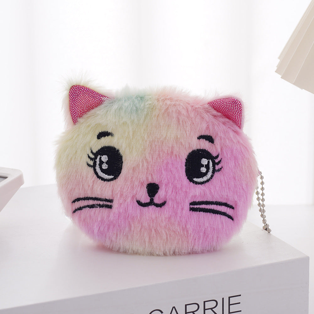 Tissu-cadeau mignon en peluche pour la poursuite de dessins animés