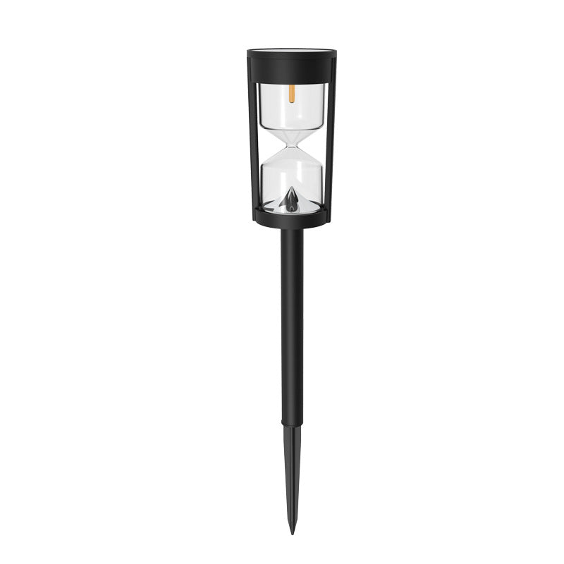 Lampe à gazon solaire à hourglass